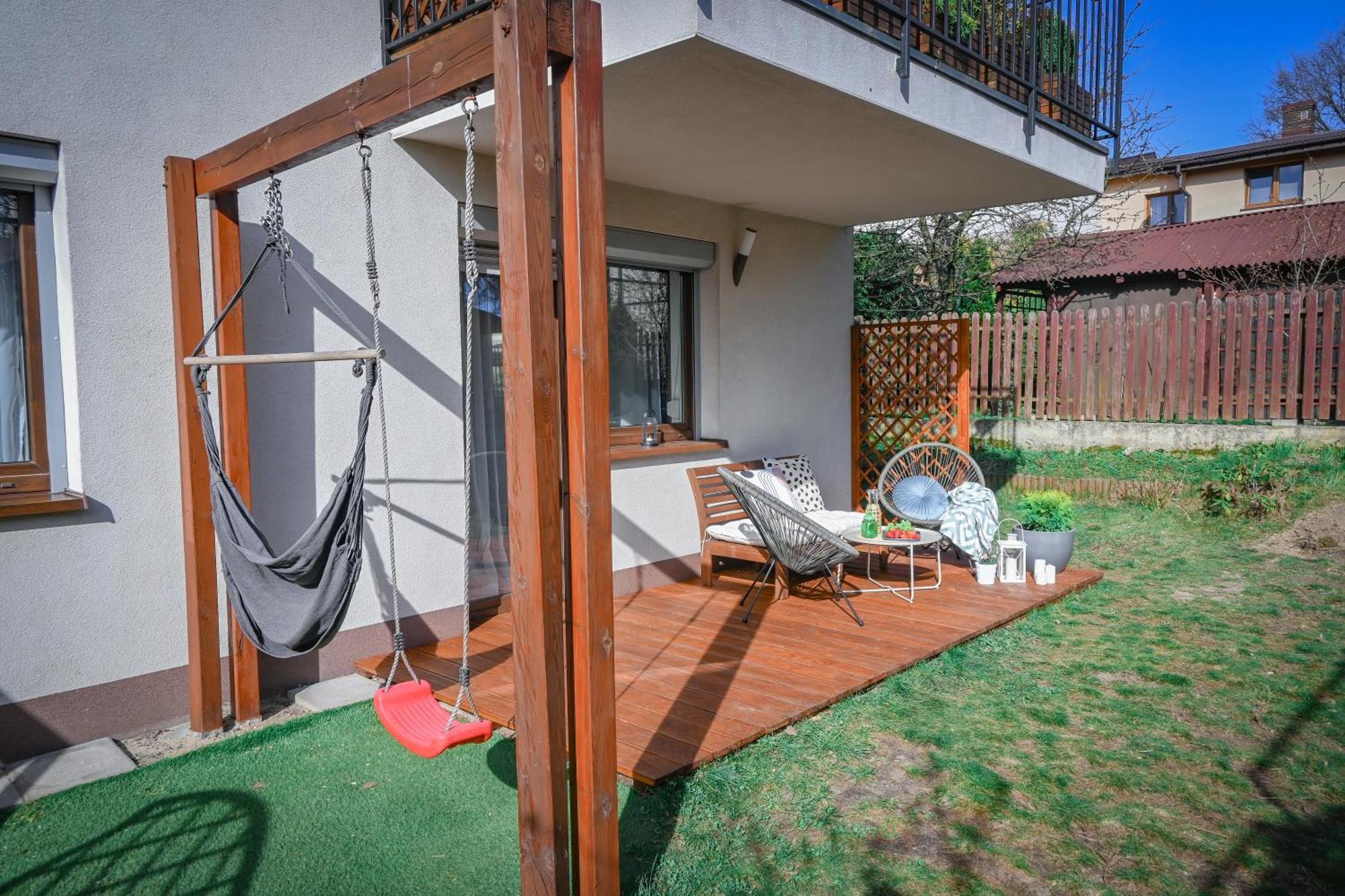 Malinowelove Aircon, 3 Rooms, Parking, Ogrod * Krakow